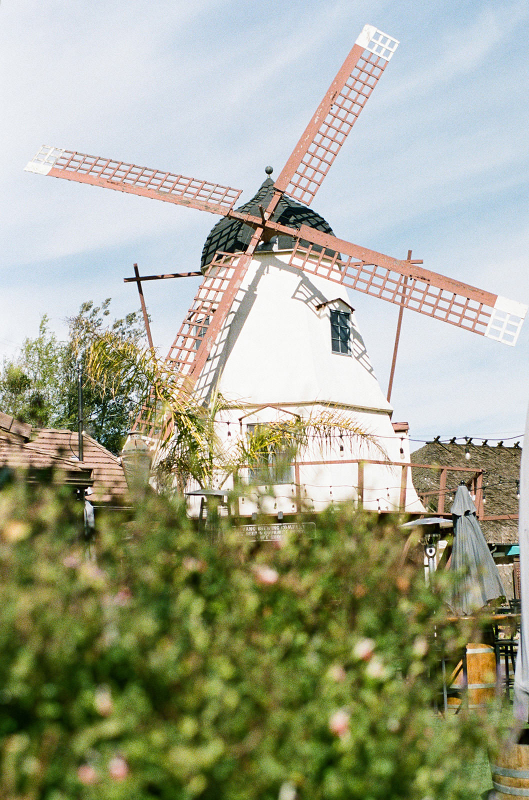 Windmill in dutch town Solvang California